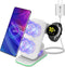 Wireless Charger for Samsung,3 in 1 Charging Station Stand Qi Fast Wireless Charger for S21/S20/S10/Note 20/10/9/8,Galaxy Watch 3/Active 2/Gear S3...