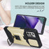 OOK Compatible with Gold Samsung Galaxy Note 20 Ultra Case with Stand/Camera Slide Protection/Card Holder Design, Slim Shockproof Protective Case ...