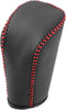 Car Gear Shifting Knob Cover Automatic Transmission Lever Trim for Hyundai Sonata 2009 PU Leather Black Red...