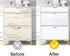 Arthome White Wood Contact Paper,11x100 inch Self Adhesive Wallpaper Waterproof Gloss PVC Vinyl, Oil Proof,White Wood Vinyl Paper for Furniture Co...