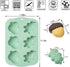 Silicone Cake Baking Pan, 2 Pack Pinecone Leaf Chocolate Mold DIY for Cake Muffin Ice Decoration 2Pcs/6-Cavity...