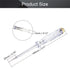 Fielect Tester Screwdriver, Voltage Tester Light Circuit Tester Electric Test Pen Screwdriver AC100-500V Clear 1pcs...