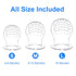 Food Feeder Baby Fruit Feeder Pacifier (3 Pcs) with 6 Different Sized Silicone Pacifiers 2 PCS Silicone Baby Food Dispensing Spoon 90ML with 2 Bab...
