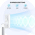 mollie 3-Inch Mini USB Rechargeable Portable Handheld Fan 3-Speeds Battery Operated Small Foldable Quiet Pocket Hand Personal Cooling Fan for Wome...