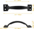 20 Pcs Black 5.5 Inch Barn Door Handles Vintage Gate Handles, Cabinet Handle Pulls Large Gate Pulls for Kitchen Cupboard Furniture Drawer Cabinet ...