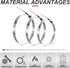 Metal Zip Ties 12inch Stainless Steel Cable Ties 100 Pack 270lbs Heavy Duty Self-locking Wire Ties High Temp Zipties Chain Link fence Ties Multi P...