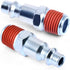 GASHER 1/4-Inch NPT Male Industrial Air Plug, Pneumatic Plugs 300PSI (10-Pack)...