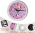 Pink Wall Clock,Silent Non Ticking Children's Décor Quiet Clocks for Kids Room,Office,School,Bedroom,Kitchen,Classroom (12 inch Pink)...