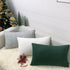 Booque Valley Rectangular Throw Pillow Covers, Pack of 2 Super Soft Elegant Modern Knit Lumber Cushions, Oblong Pillowcases for Sofa Bed Car Chair...