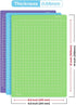 Gwybkq Cutting Mat 8.5x12in for Cricut Joy Xtra 6 Pack Reusable Sticky (Light, Standard, Strong) Grip Cricket Cut Mats Replacement Durable Adhesiv...