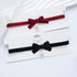 Bow Necklace for Women Red Bow Choker Black Ribbon Necklace Pearl Pendant Necklace Cute Bow Knot Necklace for Girls Christmas Gifts...