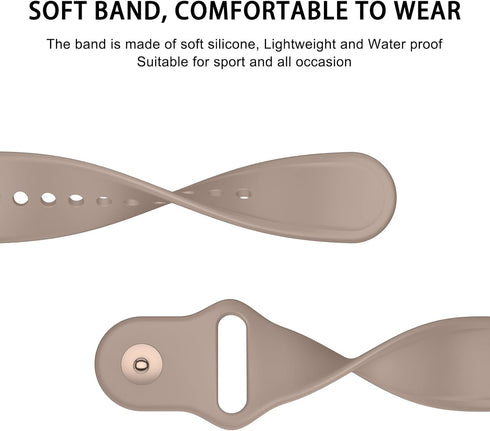 Meliya Band Compatible with Fitbit Charge 6 Bands/Fitbit Charge 5 Bands Women Men, Soft Silicone Adjustable Waterproof Sport Replacement Wristband...