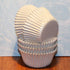 Gifbera White Metallic Foil Cupcake Liners Standard Size Baking Cups, 200-Count...