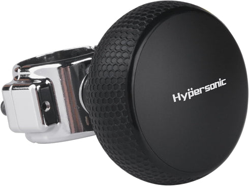 Hypersonic Steering Wheel Spinner Knob - Compatible with Standard Steering Wheels - Smooth Suicide Knob for Car, Tractor, Mower, Boat and Maneuver...