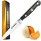 Gioventù Paring Knife 4 inch - Small Kitchen Knife Forged from German Stainless Steel 5Cr15Mov (HRC58), Full Tang, Sharp Paring Knives for Cutting...