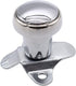 1 PC SHLPDFM Chrome Steering Wheel Spinner Suicide Knob Polished Aluminum Steering Wheel Spinner 70108 Universal Fits for All Vehicles Like Cars T...