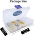 1080pcs Earring Backs, Safety Back Pads backstops Stopper, Clear Rubber Bullet Shape Butterfly Plastic Secure Earring kit (10styles)...