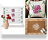 Rose Stencil | DIY Stencils for Artistic Projects | Floral Design | 10x10 Inch Flower Stencil...