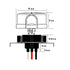 AC 120V-277V Twist Lock Photoelectric Switch with Photocell Sensor Receptacle Set, Dusk to Dawn Auto Post Eye Photocell Switch and Photo Control B...