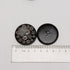 Libiline New 24pcs Carve Wood Button 2 Holes Craft Clothe Sewing Decor … (Brown Carving, 35mm(1 3/8"))...