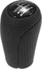 6 Speed Manual Gear Shift Knob for Mazda 5 2012-2015 / Front Automotive Gearbox Stick Shifter Lever Knob Durable Faux Leather Plastic / 1 Pcs Blac...