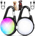 Dog Lights for Night Walking, 2 Pack 4 Modes Dog Collar Light, Rechargeable Dog Walking Light for Nighttime Clip On, IP68 Waterproof Safety Light ...