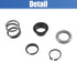 X AUTOHAUX Steering Column Upper Bearing Kit F4DZ-3517-A for Ford F-350 1992-1997 for Ford E-150 Econoline 1992-2002 for Mercury for Lincoln...