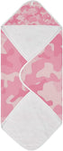 Pink Camouflage Baby Hooded Towel, Ultra Soft Absorbent Cotton Baby Bath Towel for Newborn Toddler Boys Girls, 30 x 30 Inch...