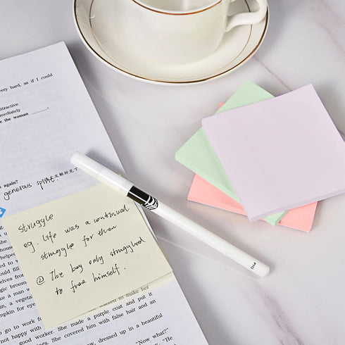 BAYTORY 900 Sheets Pastel Sticky Notes, 3x3 inch Self-Stick Notes, Sticky Note Cute Aesthetic, Colorful Memo Note Pads for Office & School Study S...