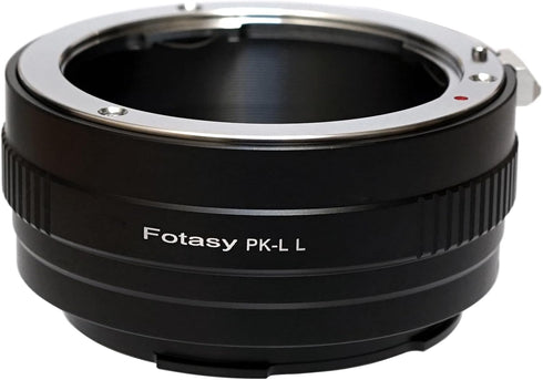 Fotasy PK Lens to L Adapter, Copper, K Mount Lens to L Mount, Compatible with Panasonic S1 S1H S1R S4 S5 Leica SL SL2 TL2 TL Leica T Sigma fp fp L...