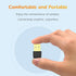 Bluetooth 5.3 USB Adapter for Desktop PC, Plug & Play Mini Dongle Receiver & Transmitter, Compatible with Laptop, Headphones, Keyboard, Mouse, Spe...