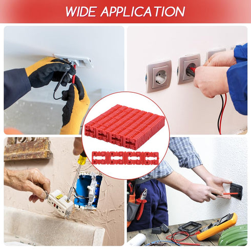 Outlet Spacers for Electrical Box, 96Pcs Electrical Switch and Receptacle Spacer Electrical Receptacle Boxes Extender Outlet Shims Light Switch Sp...