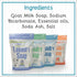 B&N All Natural Daisy's Goat Milk Powdered Soap Laundry Detergent, Scent, 3 Load Trial Size Citrus Sunrise Citrus Sunrise 2 Ounce Fresh...