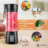 KIKE Portable Blender, Personal Blender for Shakes and Smoothies with 6 Blades and 16oz, USB Rechargeable, Travel Cup and Lid, Juices, Baby Food, ...