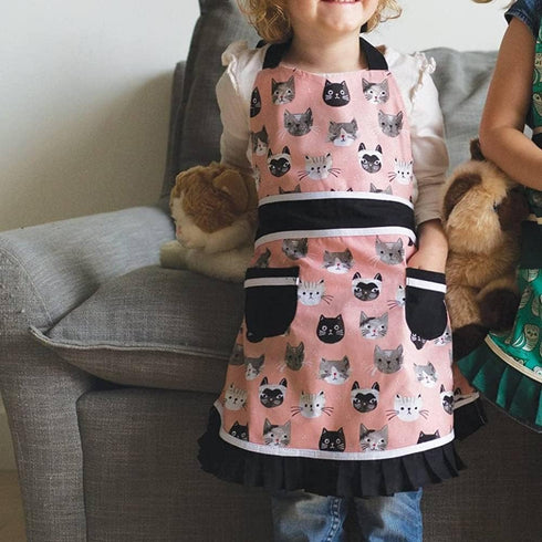 Now Designs, Cats Meow Sally Kid's Apron...