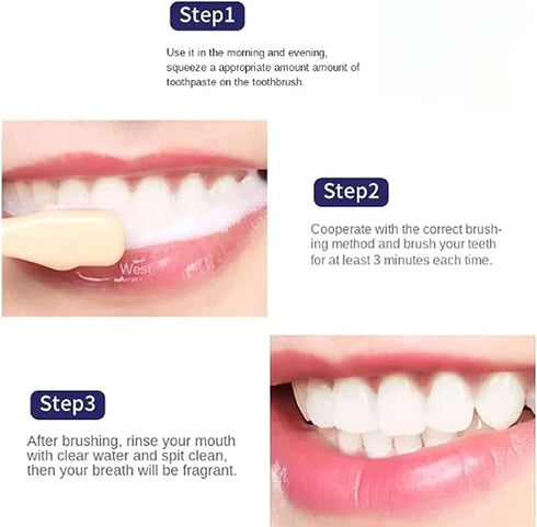 2PCS Sp-6 Ultra Whitening Toothpaste, Sp-6 Probiotic Toothpaste, sp-6 Ultra Whitening, Probiotic Brightening Toothpaste,Deep Cleaning Care Toothpa...