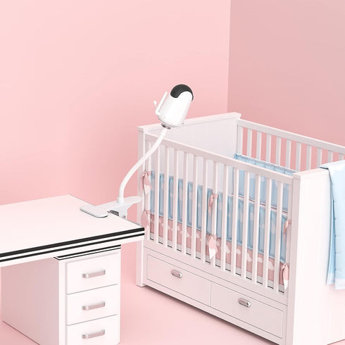 Baby Monitor Stand for VAVA and Hipp, Baby Camera Holder Flexible Baby Camera Mount Shelf for Crib Nursery...
