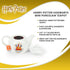 Original Cute Harry Potter Hogwarts Mini Porcelain 5oz Teapot Whimsical Colorful Castle Artwork Glossy White Glazed Ceramic Unique Thoughtful Magi...