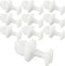 10 Pack RV Refrigerator Clips Compatible with Norcold 617772 Replacement Vent Door Latch, 1/2 Inch Thin Wall Plastic RV Camper Refrigerator Vent C...