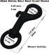 10pcs 1.8 inch Swivel Bolt Snap Clasp Hooks with 10mm O Ring Metal Lanyard Webbing Belt Lobster Buckle Clips DIY Accessory Black...