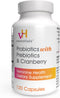 vH essentials Probiotics with Prebiotics and Cranberry Feminine Health Supplement - 120 Capsules (544-36)...
