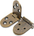 4PCS Bronze Butler Tray Hinge, Heavy Duty Folding Flip Top Hinge 180 Degree Round Edge Hinge for Folding Tables Sewing Machine Table Furniture Acc...