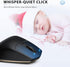 iClever Bluetooth Mouse, Wireless Dual Device Mouse with 5 Adjustable DPI, 6 Buttons, Rechargeable, Ergonomic Design for Laptop, iPad, MacBook, Ta...