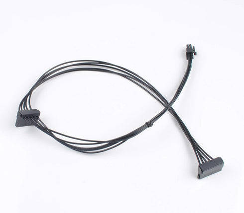 Heretom ATX Mini 6 Pin to 2 SATA 15Pin Power Supply Cable for Dell Vostro 3670 3967 3980...