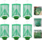 6 Pack Ranch Fly Trap, 2024 New Hanging Fly Catcher, The Most Effective Trap Ever Made with Pots, Cage Catcher for Indoor and Outdoor, Family Farm...