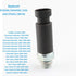 Oil Pressure Sensor Switch Sending Unit D1818A 19244505 12562267 Compatible with Cadillac Escalade Chevy Silverado Suburban Tahoe Avalanche Camaro...