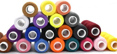 Sewing Thread 30 Colors Sewing Industrial Machine and Hand Stitching 250 Yards Each Sewing Thread Polyester...