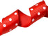 Morex Grosgrain Dot Ribbon, 1-1/2-Inch by 20-Yard Spool, Red with White Dots,3908.38/20-250...