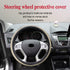 Car Steering Wheel Cover, Elastic Stretch Steering Wheel Cover, 15 Inch Anti-Slip Car Steering Wheel Protector, Steering Wheel Accessories Univers...