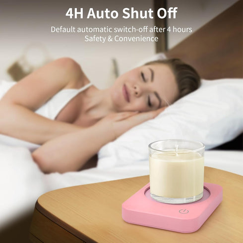 Coffee Mug Warmer, Smart Coffee Warmer for Desk, 3 Temperature Control & Auto Shut Off, Cup Warmer for Candle,Milk,Tea,Beverage,Cute Coffee Lovers...